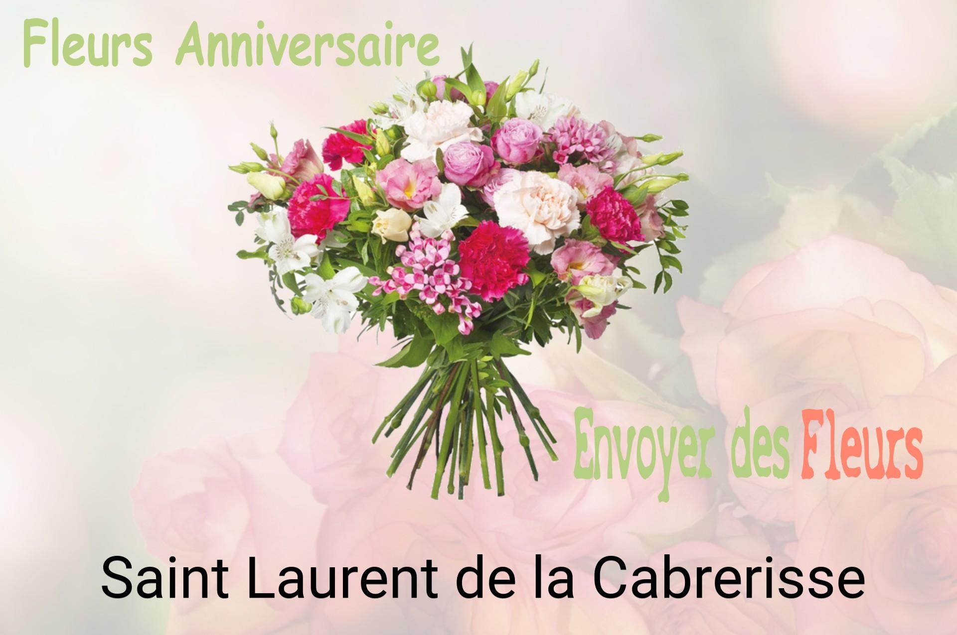 Bouquet de fleurs d’anniversaire livré à Saint-Laurent-de-la-Cabrerisse