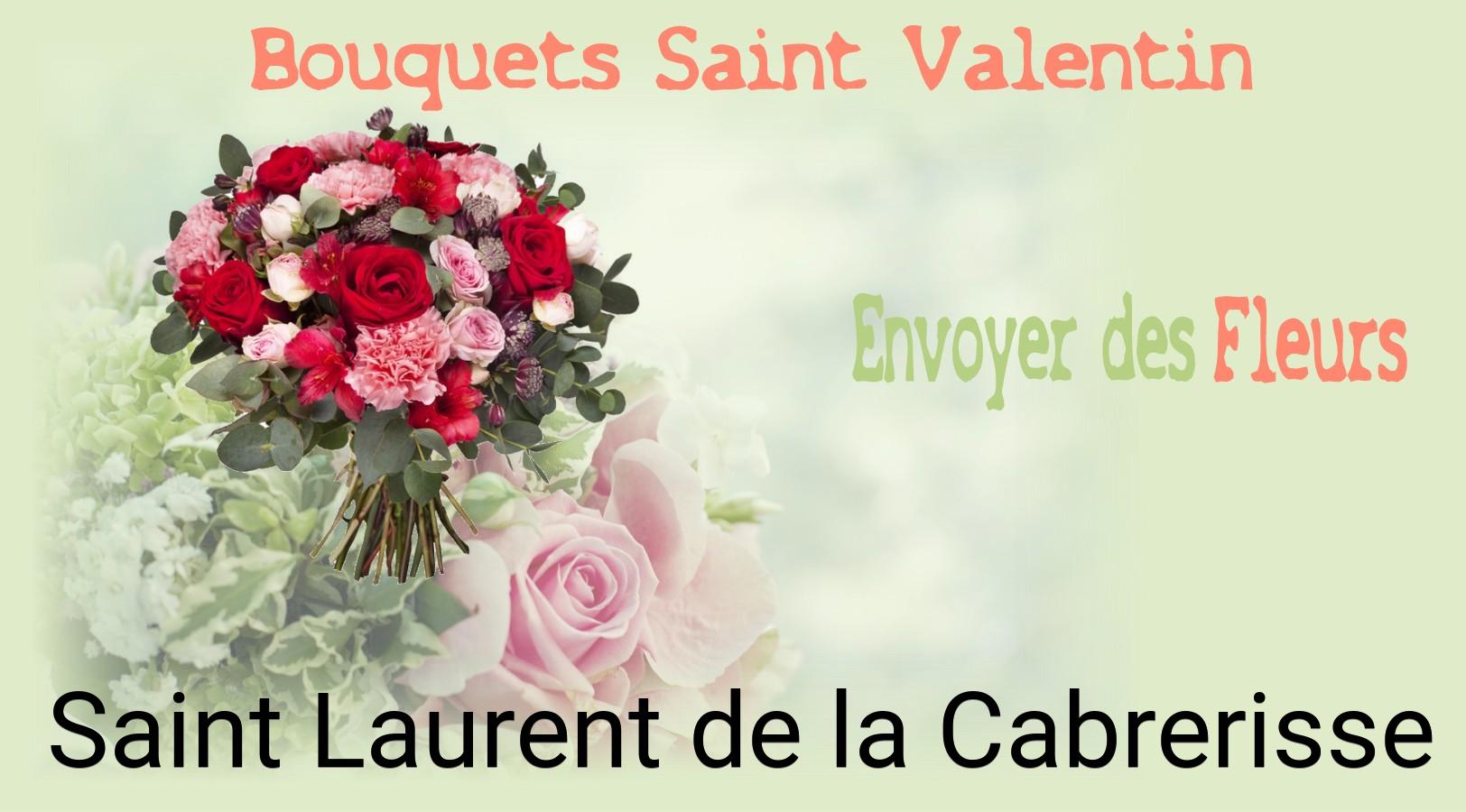 Roses de Saint-Valentin livrées à Saint-Laurent-de-la-Cabrerisse